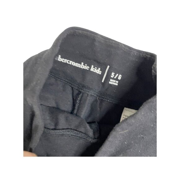 Abercrombie/ Cat & Jack Girls 6 Lot of 3 Bike Shorts Black Red Athletic Stretch - Picture 6 of 6